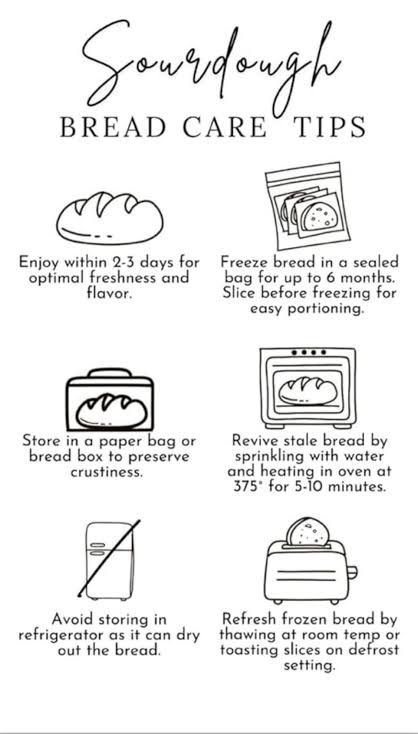 Bread Care Instructions
